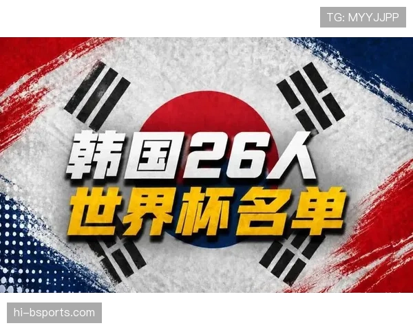 韩国队2026世界杯阵容预测：孙兴慜领衔，新老交替能否突围死亡之组